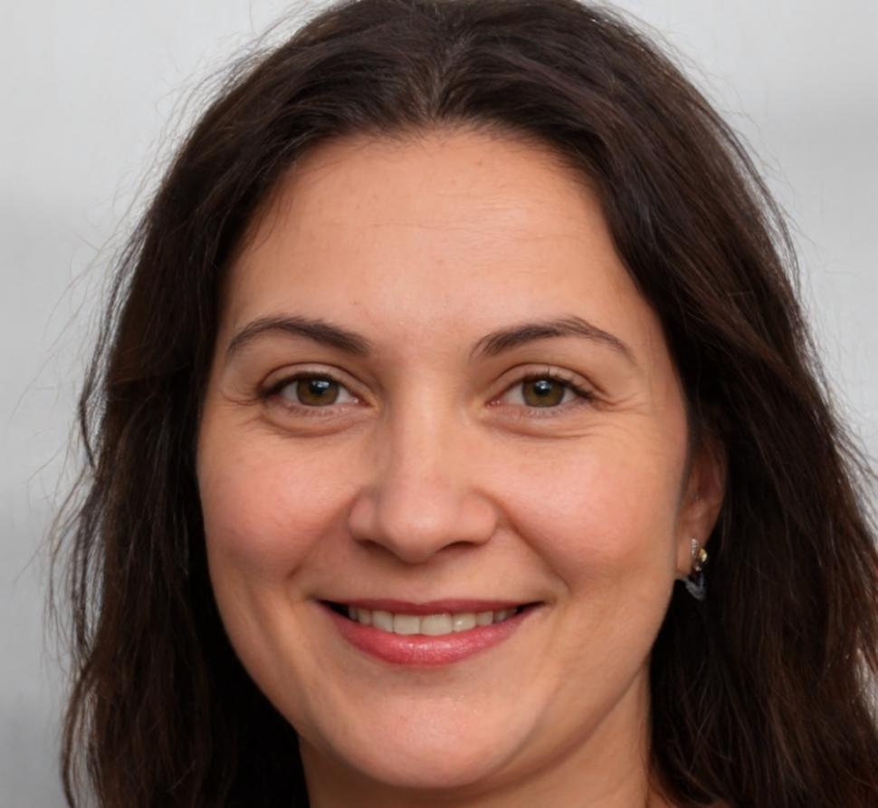 Zufriedene Kundin